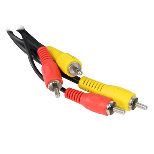 CABLE DVD 3 PLUG RCA X 3 PLUG RCA 3MT GRUESO