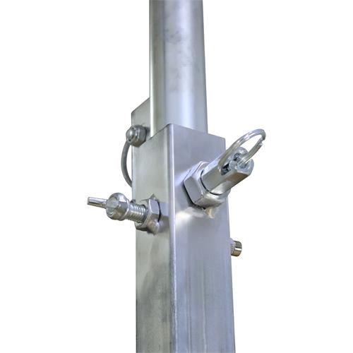 PEDESTAL PARA LUCES CON PALANCA 1 SERVICIO 4M