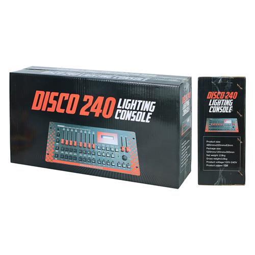 CONTROLADOR DMX 240 CANALES