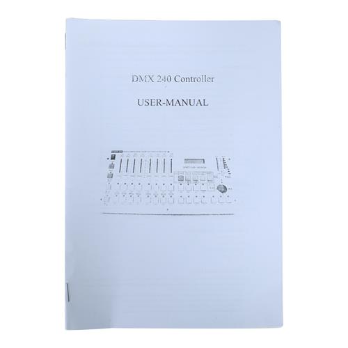 CONTROLADOR DMX 240 CANALES