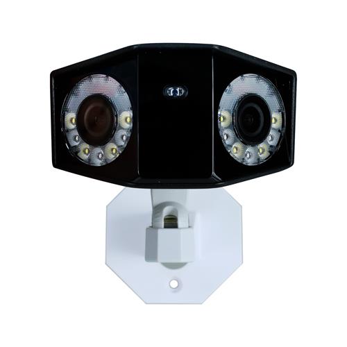 CAMARA IP DOBLE LENTE PANORAMICA 180 POE/IR/IP66 UHD 8MP/4K