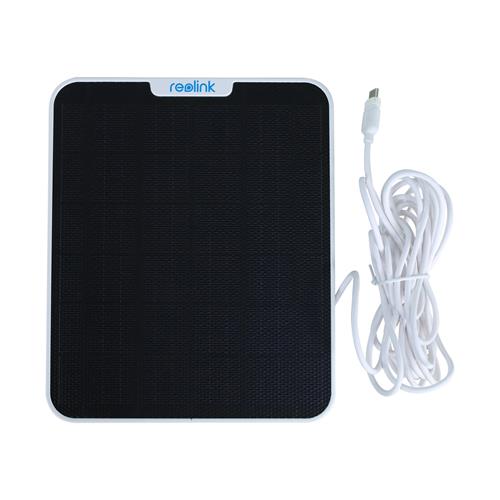 PANEL SOLAR 6W CON CABLE BLANCO