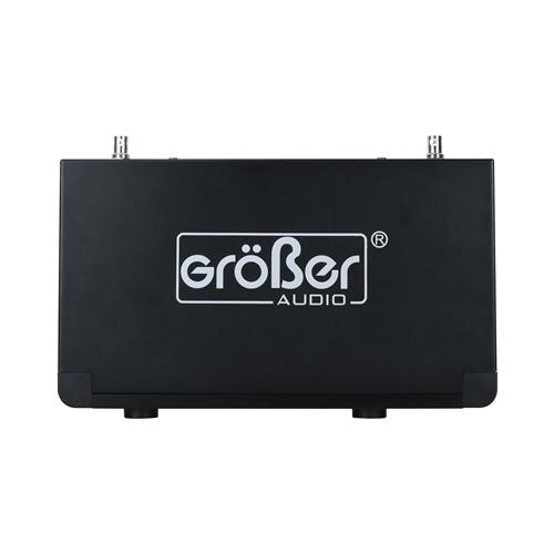 MICROFONO INALAMBRICO DOBLE UHF CON BATERIA RECARGABLE