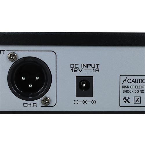 MICROFONO INAL. DOBLE UHF CON EFECTOS PARA RACK
