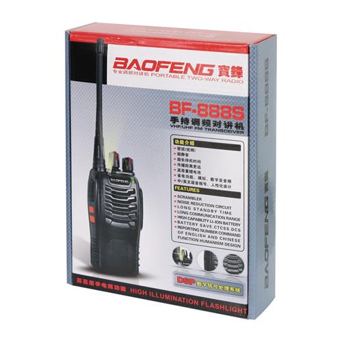 RADIO WALKIE-TALKIE VHF/UHF 5W