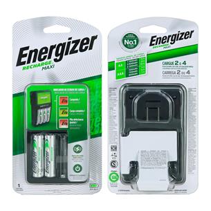 CARGADOR MAXI DE PILA AA/AAA - INCLUYE 2 PILAS AA - DIST
