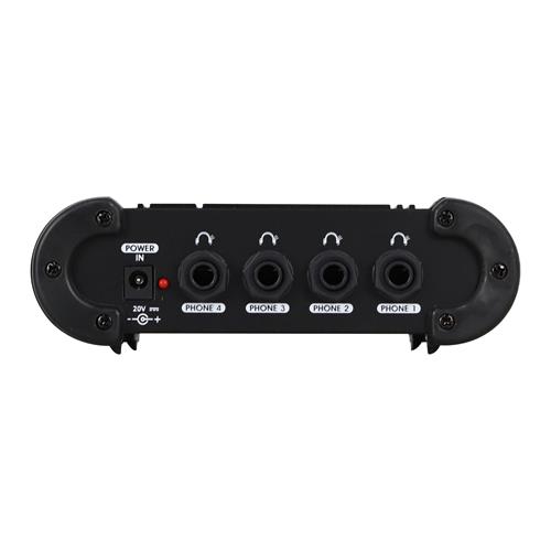 AMPLIFICADOR DE AUDIFONOS 4 CANALES