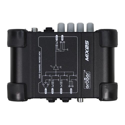 MEZCLADOR MINI 5 CANALES