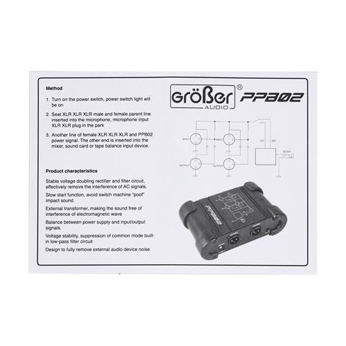 FUENTE DE PODER PHANTOM 2CH 12V/48V