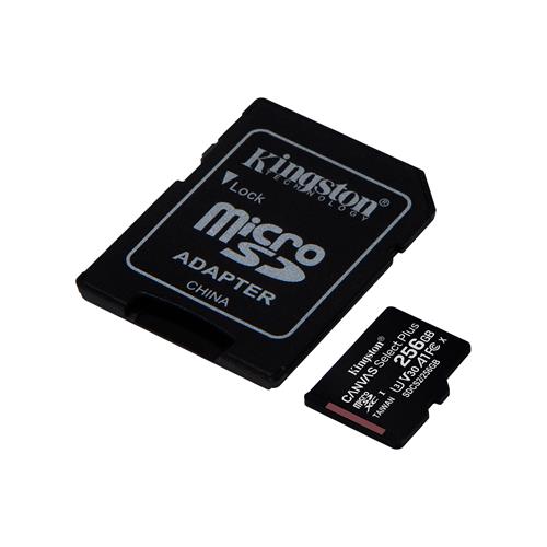 TARJETA MICRO SDXC 256GB CLASE 10 CON ADAPTADOR - CLA