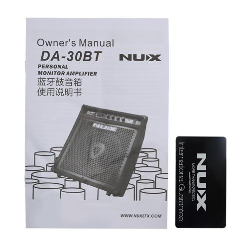 AMPLIFICADOR PARA BATERIA MONITOR/EQ/BT 30W 1X10