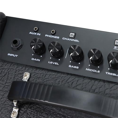 AMPLIFICADOR PARA GUITARRA ELECTRICA EQ/FX/BLT/APP 20W 1X8 - DESC