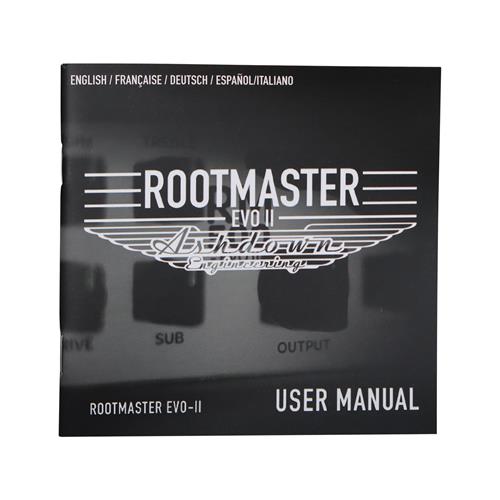 AMPLIFICADOR PARA BAJO ELECTRICO ROOTMASTER 500W 2X10