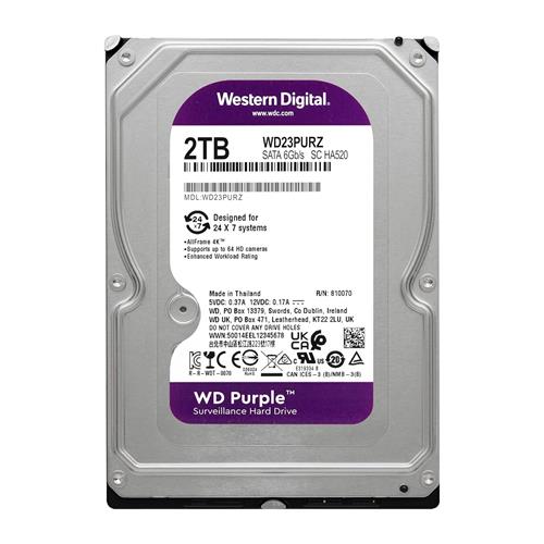 DISCO DURO INTERNO HDD 2TB 3.5 SATA WD PURPLE - CLA