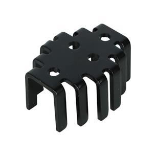 DISIPADOR DE CALOR ALUMINIO TO3 NEGRO - CLA