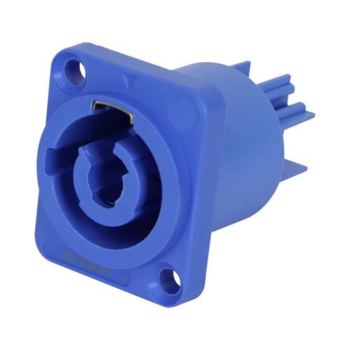 JACK AC CHASIS POWERCON 20A AZUL (IN)