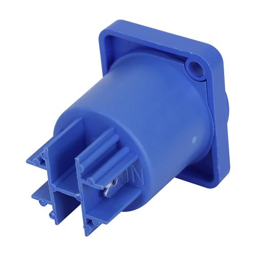 JACK AC CHASIS POWERCON 20A AZUL (IN)