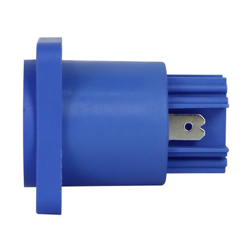 JACK AC CHASIS POWERCON 20A AZUL (IN)