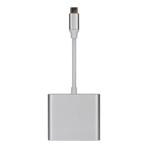 CONCENTRADOR HUB TIPO-C C/ USB 3.0/JACK TIPO-C/HDMI