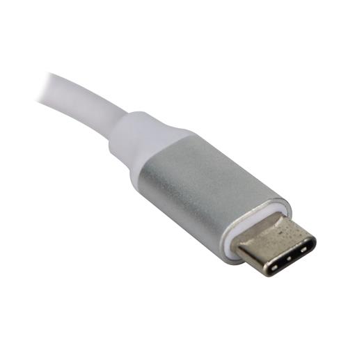 CONCENTRADOR HUB TIPO-C C/ USB 3.0/JACK TIPO-C/HDMI