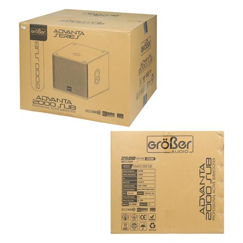 SUB BAJO ACTIVO ADVANTA-SERIE 18 2500W - DESC