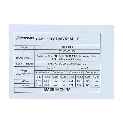 CABLE FIBRA OPTICA PARA INTERNET - CLA