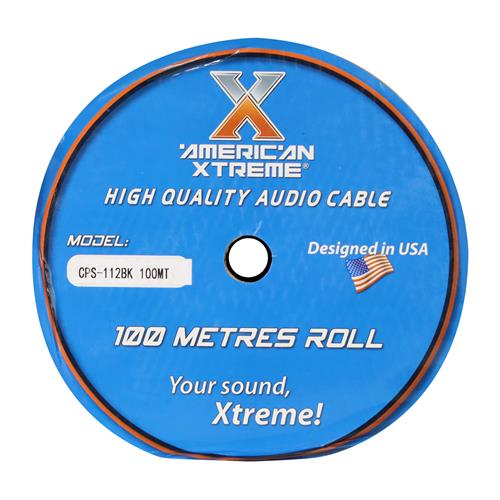 CABLE PARA PARLANTE X ROLLO (100MT) BLINDADO 2 LINEAS 12