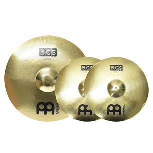 SET DE PLATILLOS BCS HIHAT14+CRASH-RIDE18 PULG.