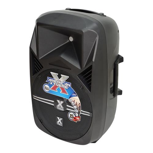 CAJA AMPLIFICADA 15 PULG. 75.000W C/PED/MIC/LED - DESC