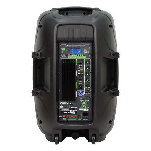 CAJA AMPLIFICADA 15 PULG. 75.000W C/PED/MIC/LED - DESC