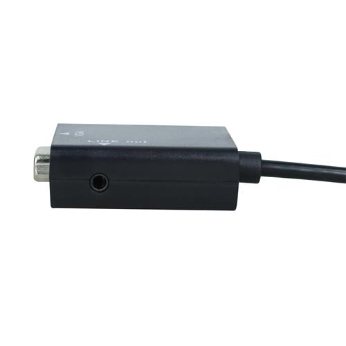 CONVERTIDOR HDMI A VGA/AUDIO C/CABLE - DESC