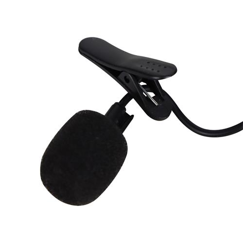 MICROFONO SOLAPA PARA PC/CELULAR PLUG 3.5MM 1.5MT - CLA