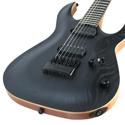 GUITARRA ELECTRICA KX EVERTUNE NEGRO OPEN PORE CON ESTUCHE - DESC
