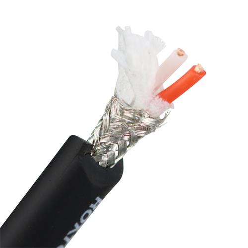 CABLE PARA MICROFONO 6.5MM HQ-ST X ROLLO (100MT) NEGRO = MC010L1000