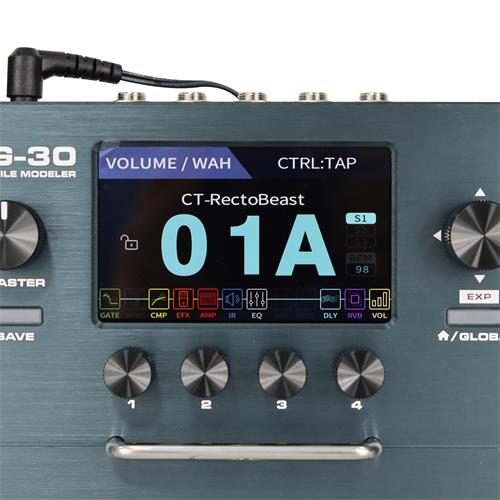 PEDAL MULTIEFECTO PARA GUITARRA TSAC-2K