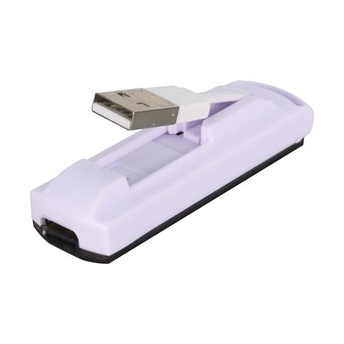 LECTOR USB PARA MEMORIAS UNIVERSAL NEGRO