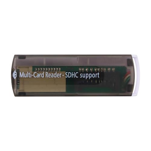 LECTOR USB PARA MEMORIAS UNIVERSAL NEGRO