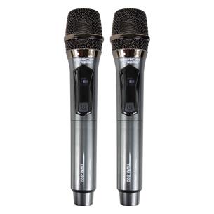 MICROFONO INALAMBRICO DOBLE UHF PERFORMANCE RECARGABLE
