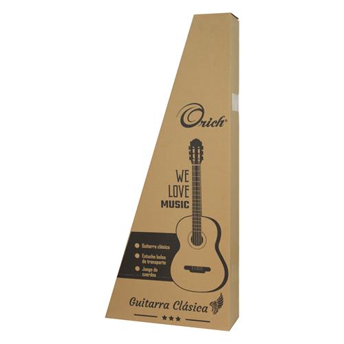 GUITARRA CLASICA 34 PULG. NEGRO SUNB. PACK