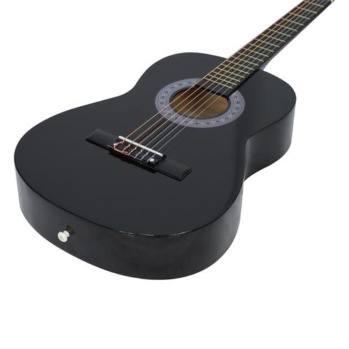 GUITARRA CLASICA 36 PULG. NEGRO SUNBURST PACK