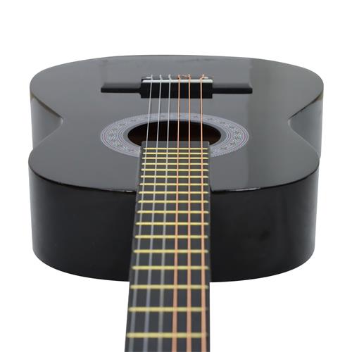 GUITARRA CLASICA 36 PULG. NEGRO SUNBURST PACK