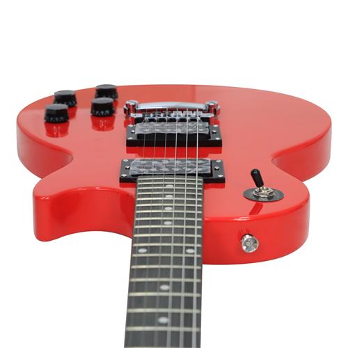 COMBO GUITARRA ELECTRICA TIPO LES PAUL ROJO