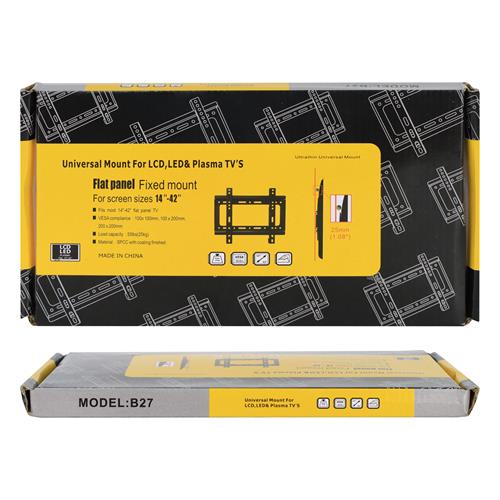 SOPORTE PARA TV 14-42/44 LBS/FIJO 0° - CLA