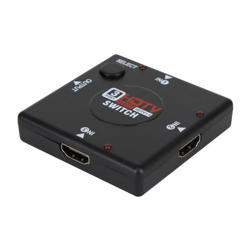 SWITCH HDMI 1 X 3 ENTRADAS PLASTICO - DESC