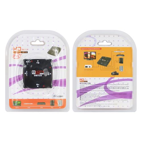 SWITCH HDMI 1 X 3 ENTRADAS PLASTICO - DESC