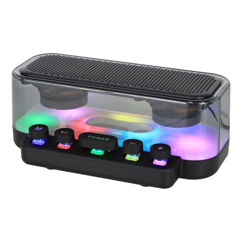 PARLANTE MP3 PORTATIL CON TECLAS/LED/BLT/USB/TF/AUX