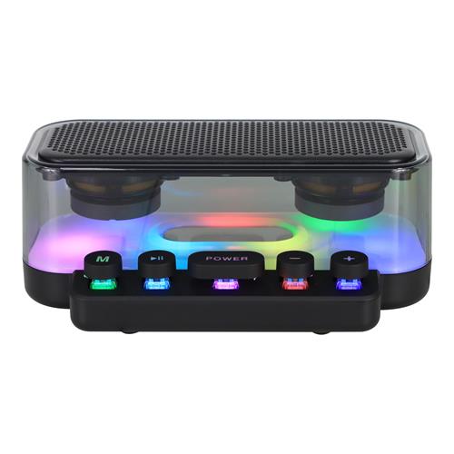 PARLANTE MP3 PORTATIL CON TECLAS/LED/BLT/USB/TF/AUX