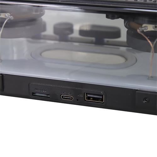 PARLANTE MP3 PORTATIL CON TECLAS/LED/BLT/USB/TF/AUX