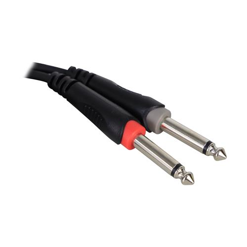 CABLE AUDIO 2 PLUG RCA X 2 PLUG 6.3 MN 2MT (REEMPLAZA A RACC150L2)