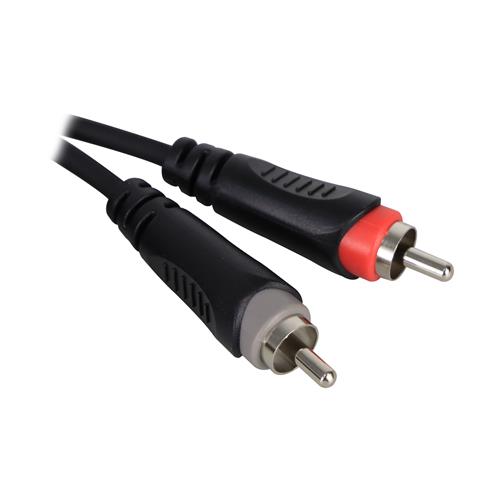 CABLE AUDIO 2 PLUG RCA X 2 PLUG 6.3 MN 2MT (REEMPLAZA A RACC150L2)